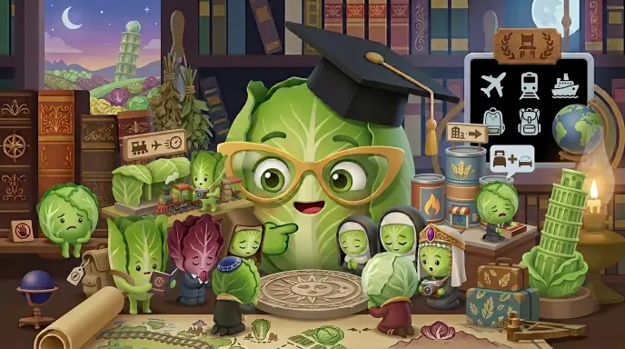Lettuce Puns for Tourists and Travelers