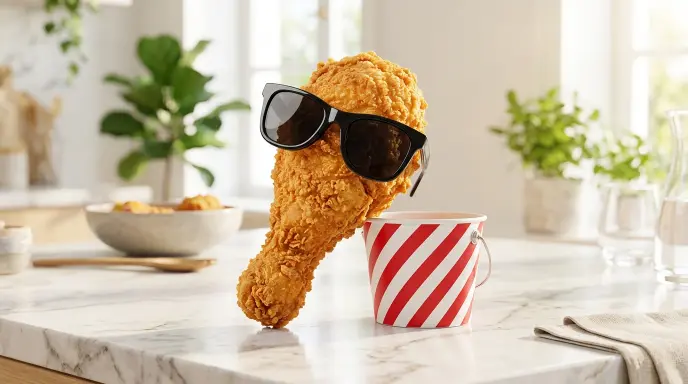 Clever KFC Puns for Instagram