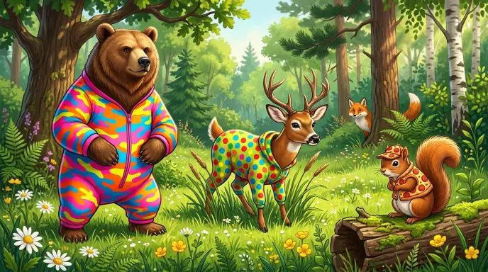 Funny Camo Puns Captions