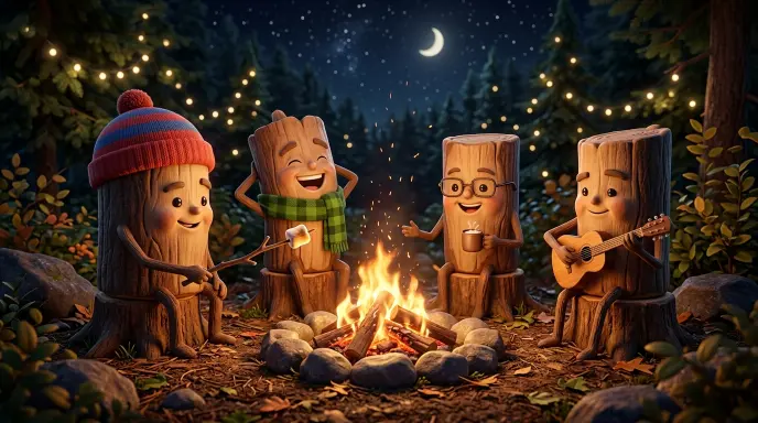 Funny Log Puns Captions