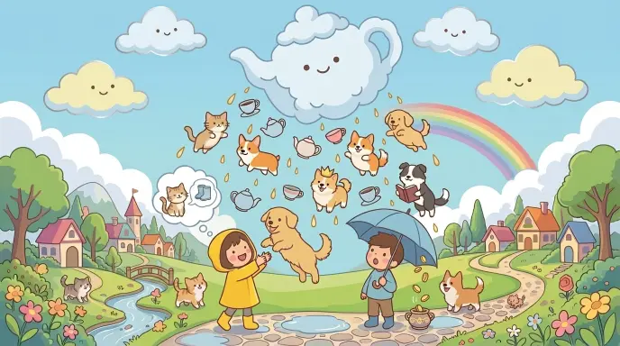 Iconic Sayings with a Rain Twist