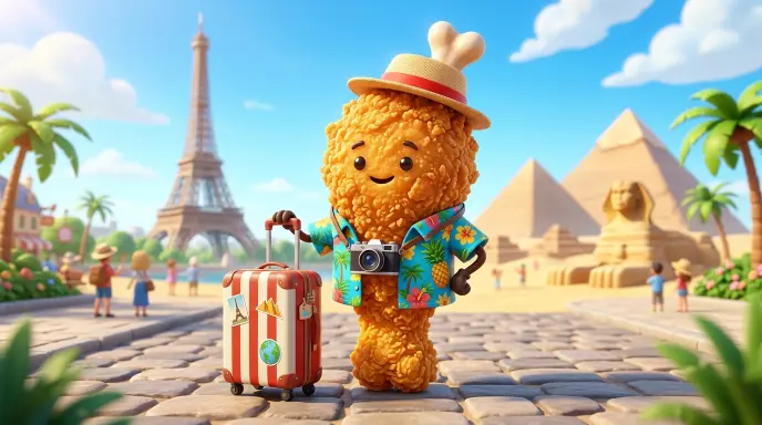 KFC Puns for Tourists and Travelers
