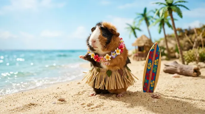 Short Funny Guinea Pig Puns