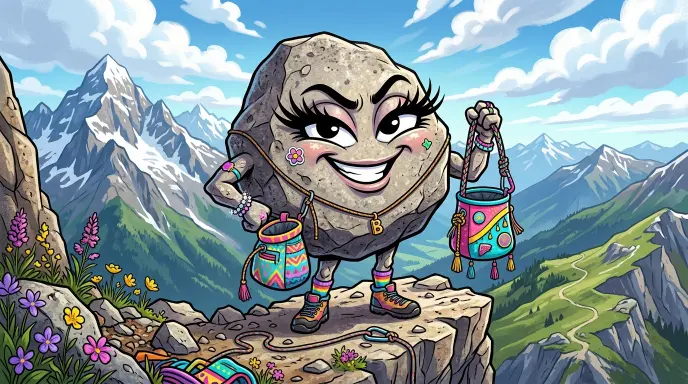 Silly & Sassy Rock Climbing Wordplay