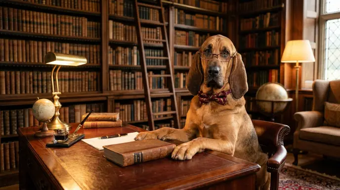 Witty Bloodhound Puns for Social Media