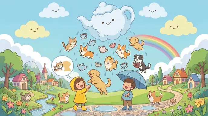 Witty Rain Puns for Social Media